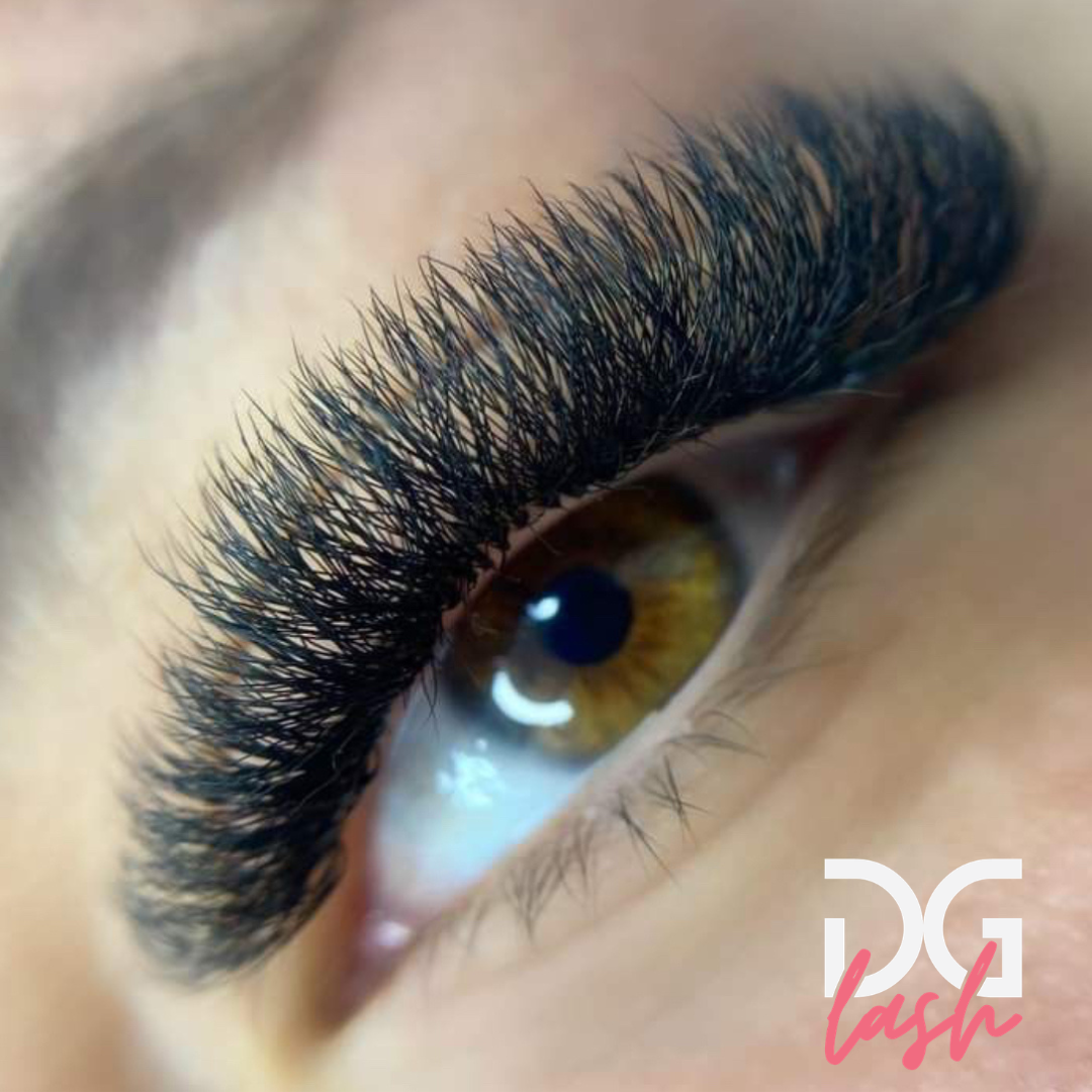 Extensiones de Pestañas W8 Tecnología 8 Puntas DG Lash - Fibra Premium 8DW 0.07/CC/MIX