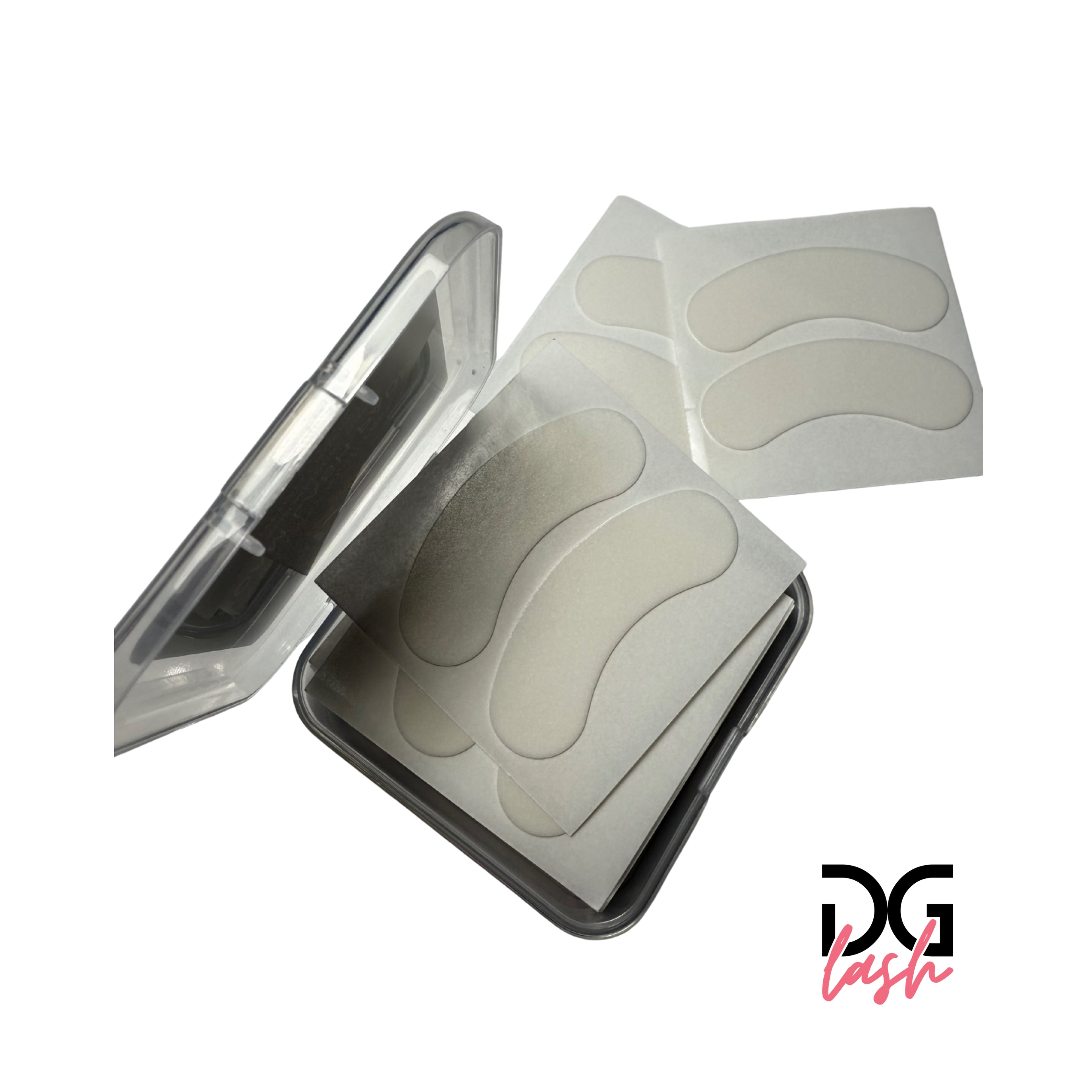 Parches Protectores de Espuma para Extensiones de Pestañas DG Lash – 25 Pares sin Látex
