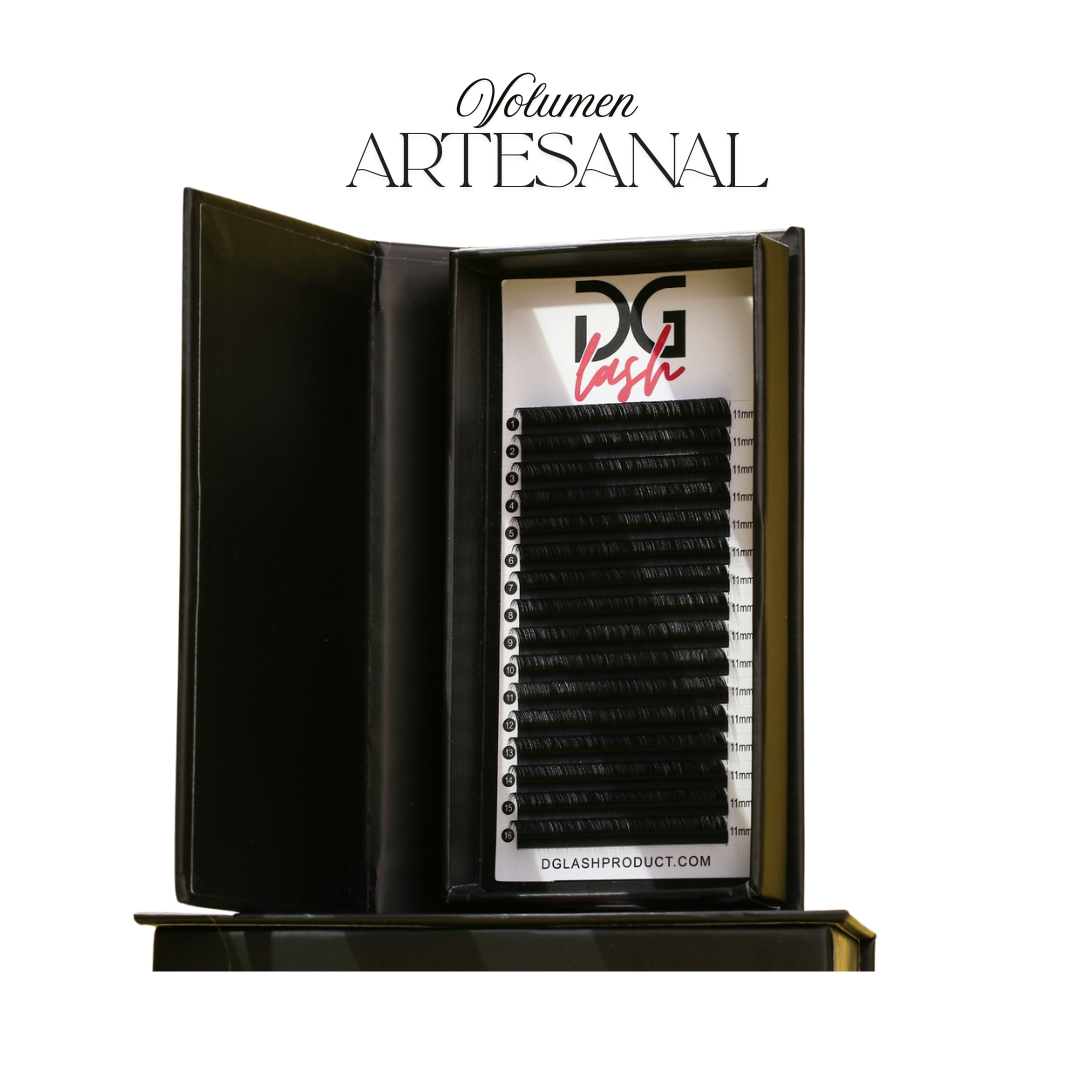 Fibras Artesanales Premium para Extensiones de Pestañas DG Lash – 0.05