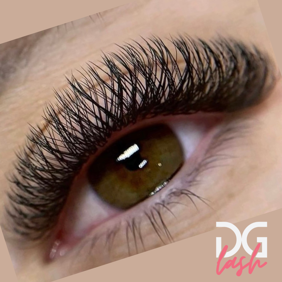 Extensiones de Pestañas YY Lash 0.07mm DG Lash – Fibra Premium Doble Punta Semi-Mate