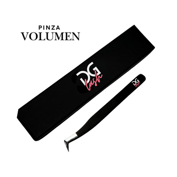 Pinza de Volumen Profesional para Abanicos de Pestañas DG Lash – Acero Inoxidable Premium
