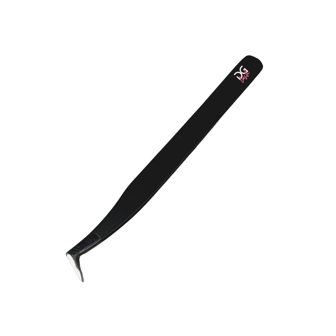 Pinza de Volumen Profesional para Abanicos de Pestañas DG Lash – Acero Inoxidable Premium