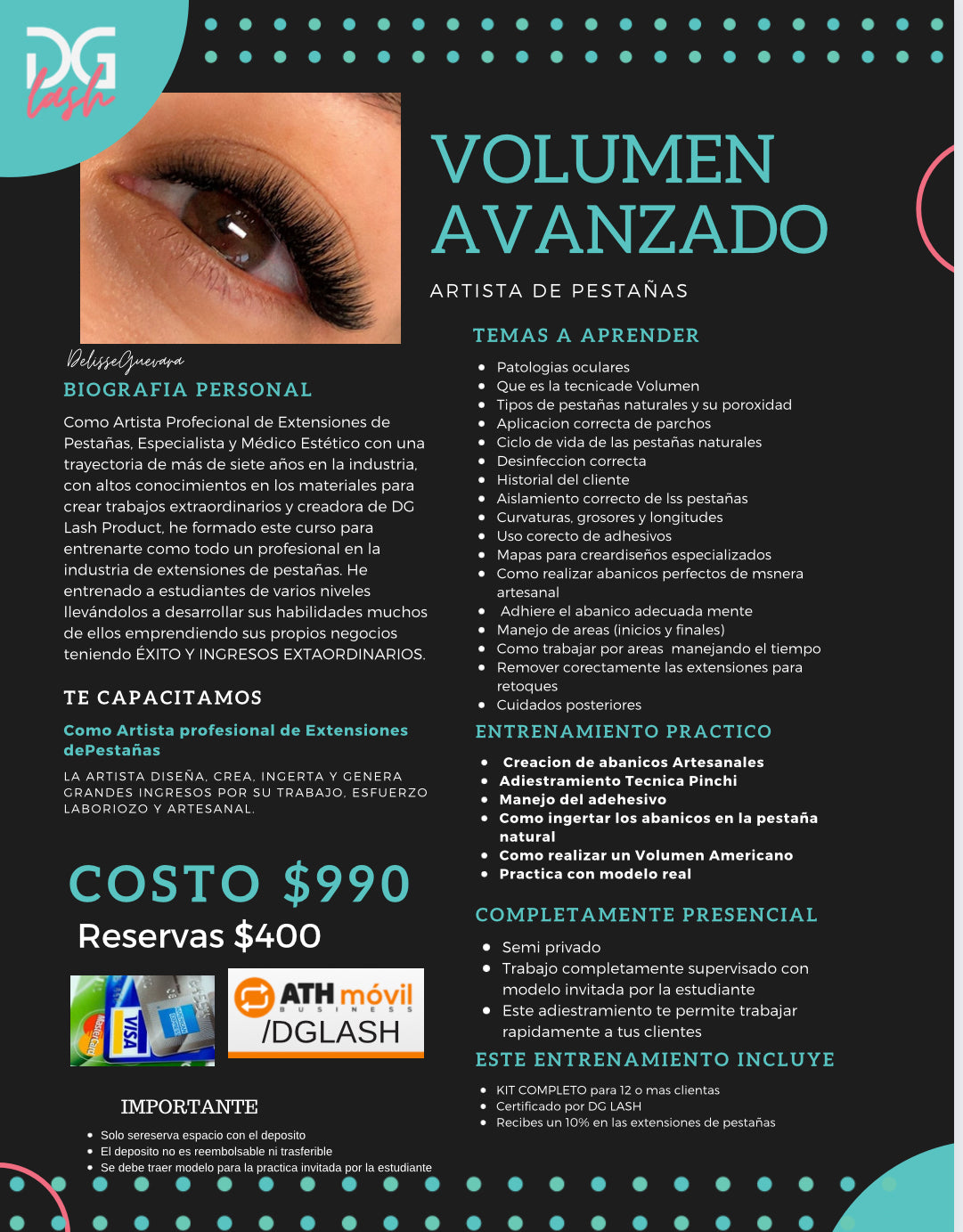 Curso Volumen de Pestañas